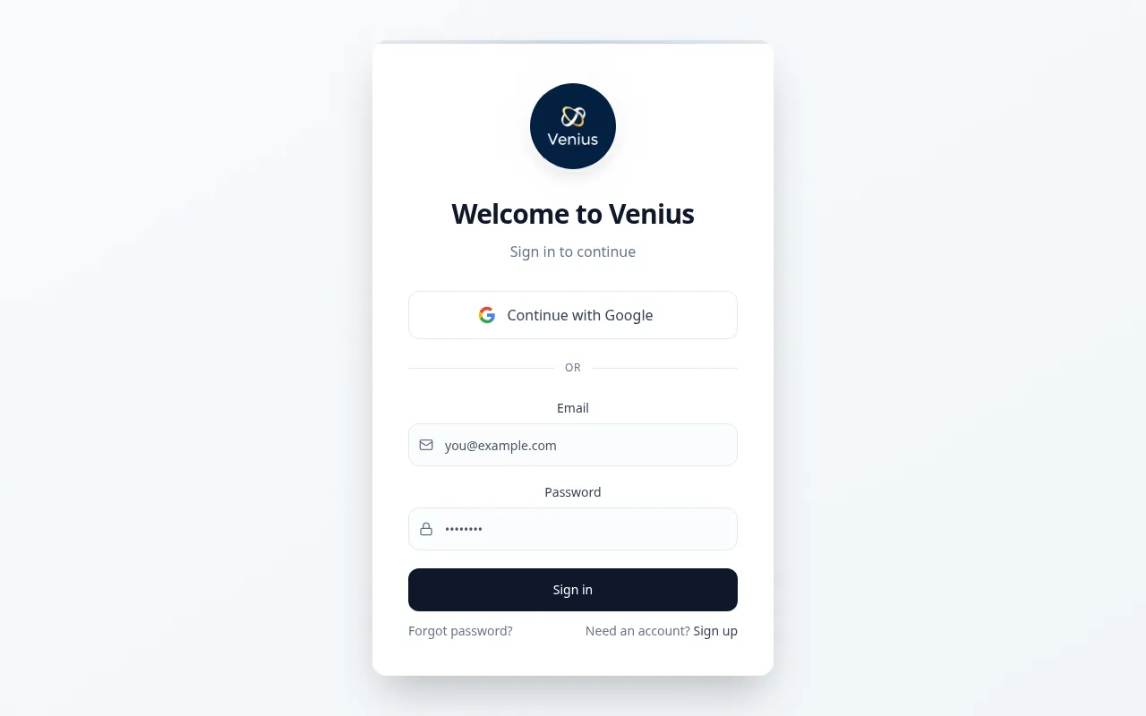 Warehouse Erp homepage mockup